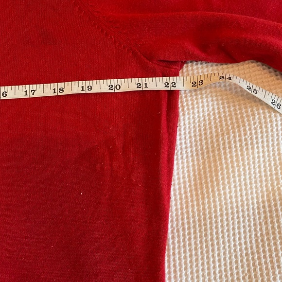 Vintage Northern Reflections Red Turtleneck. Size Large. - Picture 6 of 11